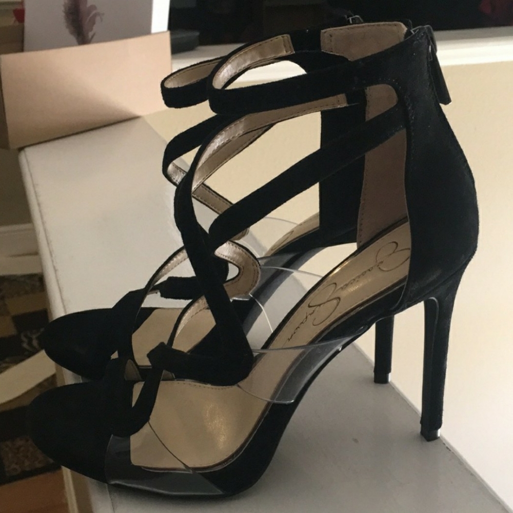 Jessica Simpson Suede Stiletto Pumps